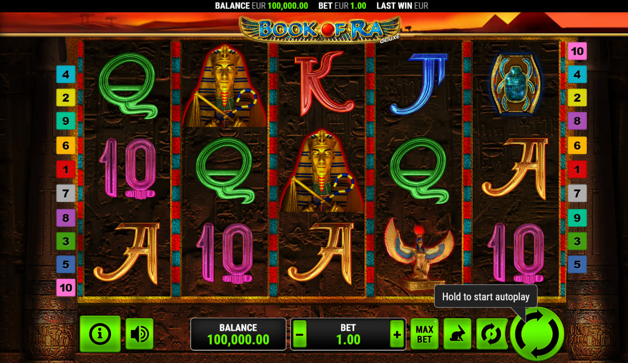 Book of Ra Deluxe screenshot