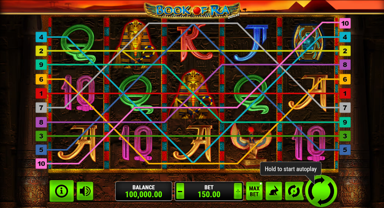 Book of Ra Deluxe screenshot