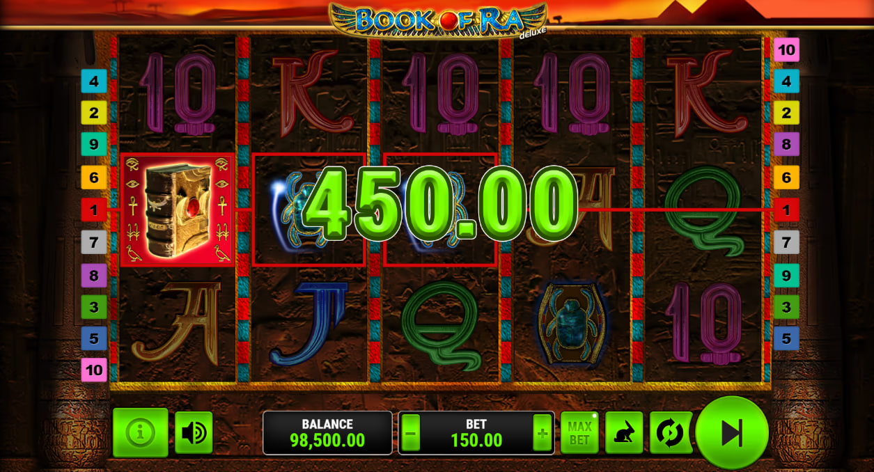 Book of Ra Deluxe screenshot